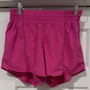 Lululemon Athletica Fuchsia Athletic Shorts